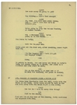 Moe Howard's 22pp. Partial Script Dated April 1936 for The Three Stooges Film ''A Pain in the Pullman'' -- With Annotations in Moe's Hand -- Likely Script Changes as Unbound -- Very Good Condition
